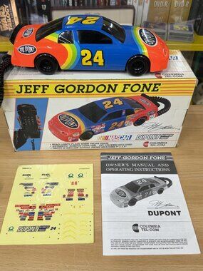 Columbia Tel-Com Jeff Gordon Fone Collectible Landline Phone JG Motorsports #24